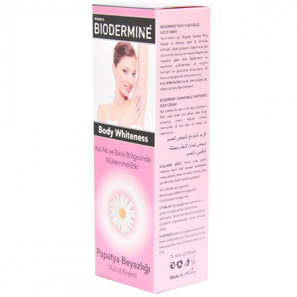 Papatya Beyazlığı - Vücut Kremi 75 ML - 6