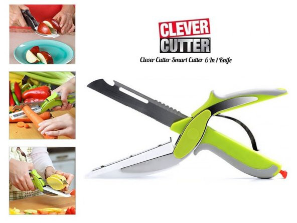 6 Fonksiyonlu Mutfak Makası- Clever Cutter
