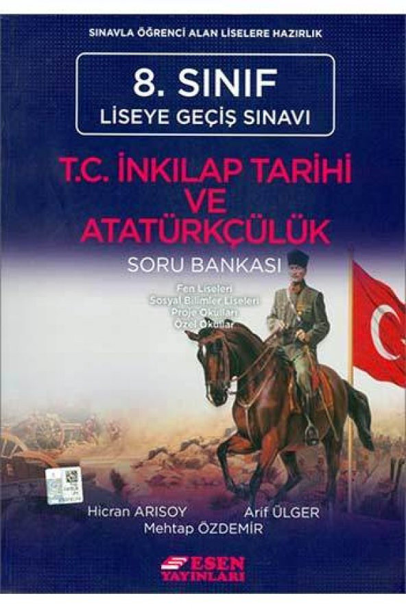 Esen 8. Sınıf LGS TC İnkılap Tarihi ve Atatürkçülük Soru Bankası