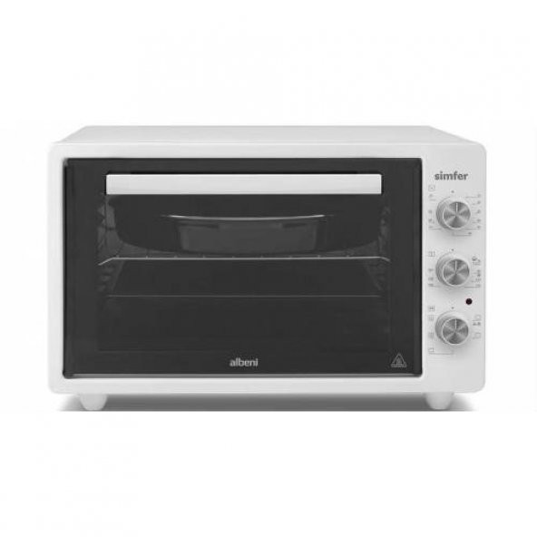 Simfer 4242 Turbo Beyaz 42 Lt Midi Fırın