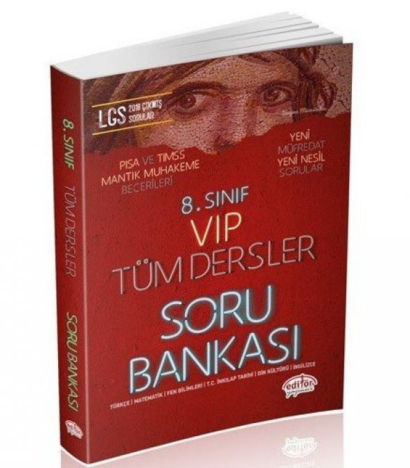 Editör 8. Sınıf VIP Tüm Dersler Soru Bankası Editör Yayınları