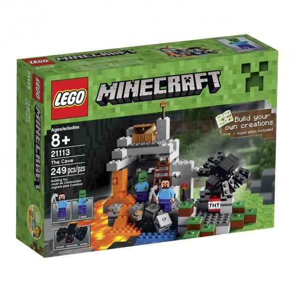 LEGO Minecraft Mağarası 21113 Playset