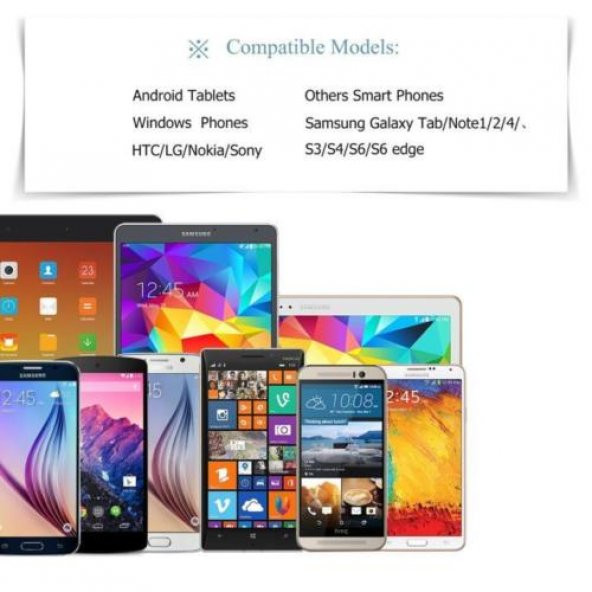 Samsung Lg Asus Htc Sony Micro Usb Şarj Data Kablosu 2 Metre - 2