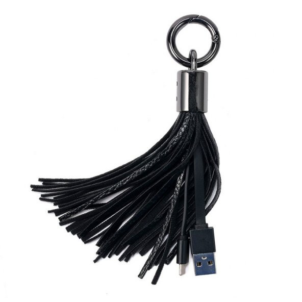 Samsung Htc Sony Anahtarlık Universal Micro Usb Data Şarj Kablosu - 7