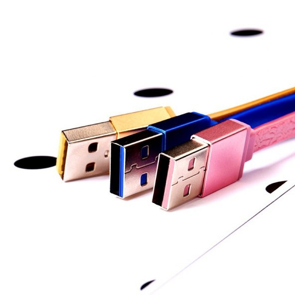 Samsung Htc Sony Anahtarlık Universal Micro Usb Data Şarj Kablosu - 8