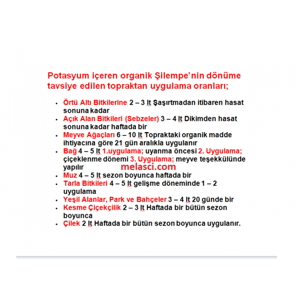 Şilempe 1,4 kg  Tarlaya Bağa Bahçeye Seraya Verim Ve Kalite Arttırıcı - 4