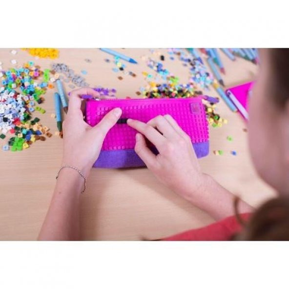 Pixie Crew Fuşya Kalem Kutusu PXA-01-F15 - 5