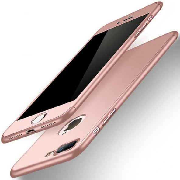 iPhone X XS Kılıf 360 Derece Tam Koruma Full Body Kırılmaz Camlı - 8