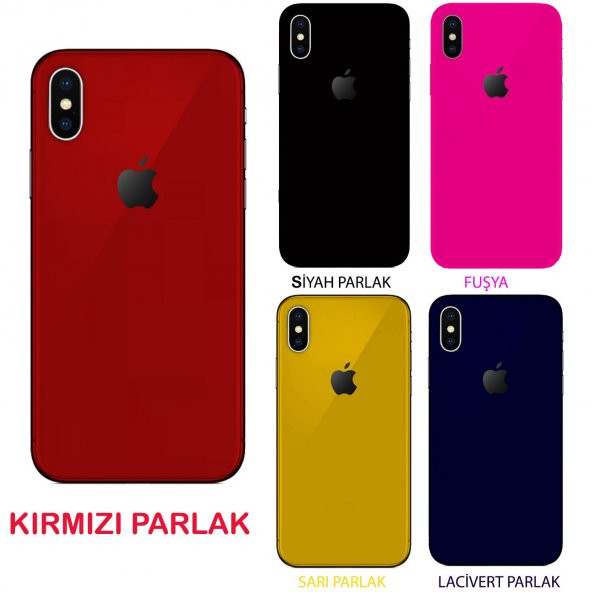 iPhone 6 6s Arka Yan Full Body Renkli Sticker Kaplama - 3