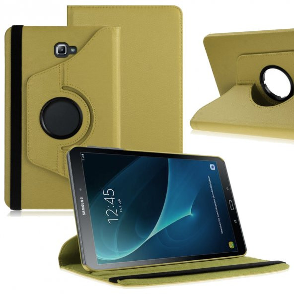 Samsung Galaxy Tab A SM T580 T585 10.1 Kılıf Kırılmaz Cam Hediye - 12