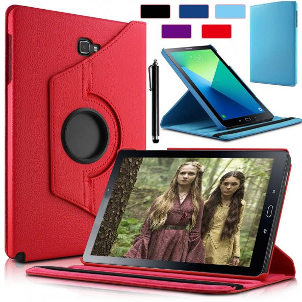 Samsung Galaxy Tab A P580 P582 P585 P587 Kılıf 10.1" Dönerli - 4