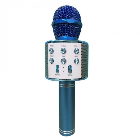 Sihirli Karaoke Mikrofon Bluetooth Sd Card Mikrofonu - 3