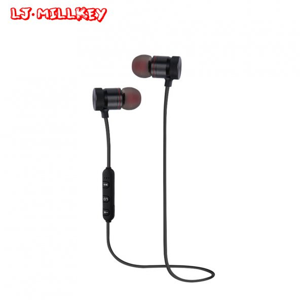Ios Android Sport Mıknatıslı Kablosuz Bluetooth Kulaklık Stereo - 8