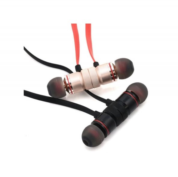 Ios Android Sport Mıknatıslı Kablosuz Bluetooth Kulaklık Stereo - 12