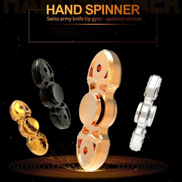 Stres Çarkı Denge Çarkı Hand Spinner Plastik Özel Seri