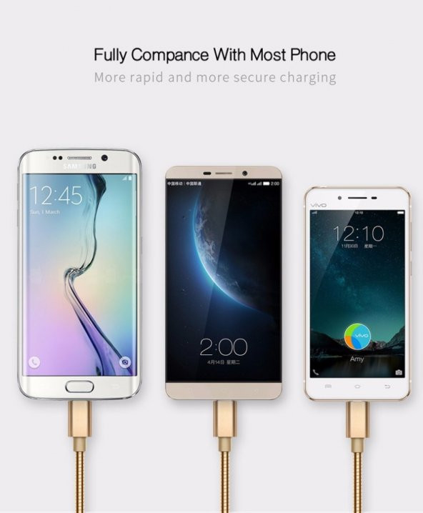 Samsung Lg Sony Htc Asus Android Micro Usb Data Şarj Kablosu - 5