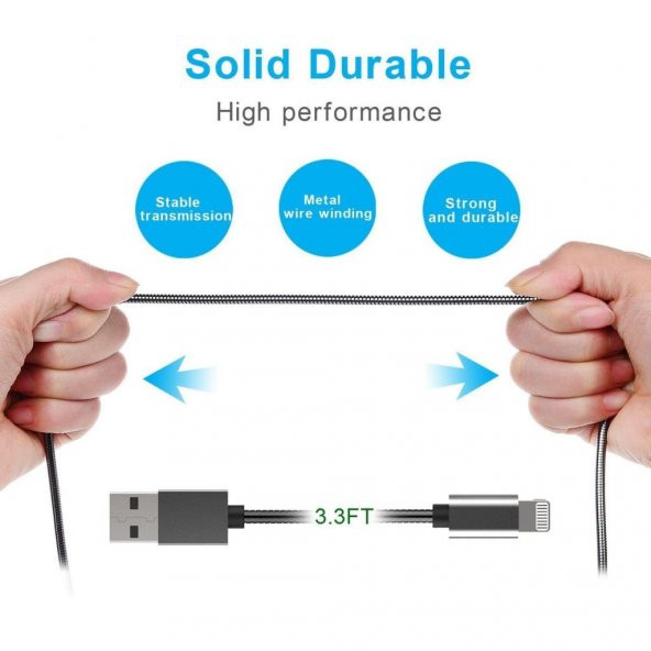 Samsung Lg Sony Htc Asus Android Micro Usb Data Şarj Kablosu - 10