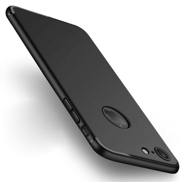 iPhone 8 Kılıf Tıpalı Şarj Giriş Tıpası Kamera Korumalı - 7