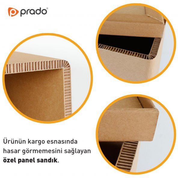 Prado Dikey 3lü Metal Ayakkabılık - 7