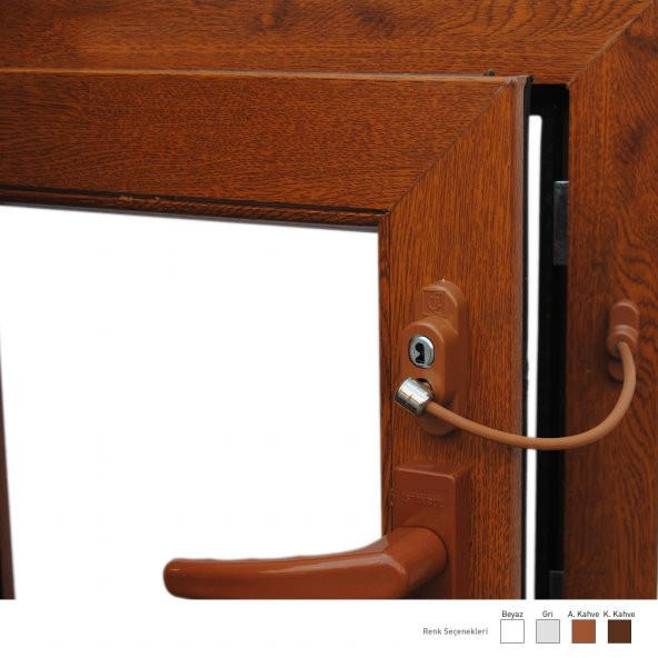Penkid Anahtarlı Pvc Pencere Emniyet Kilidi - 6