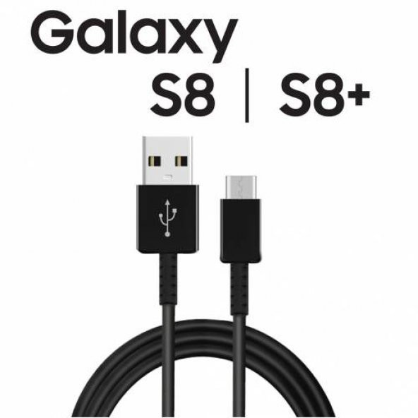Samsung Galaxy S8 S8Plus Type C Hızlı Usb Kablo Şarj