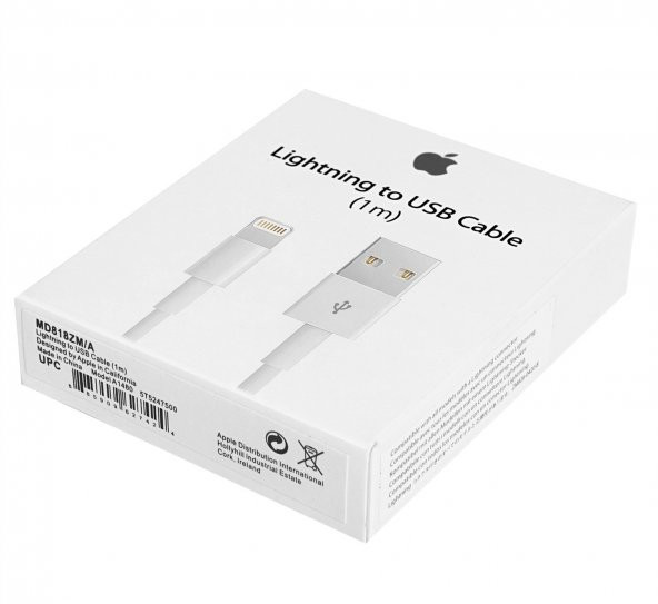Apple iPhone Lightning Data Kablosu MD818ZM/A (İthalatçı Garanti)