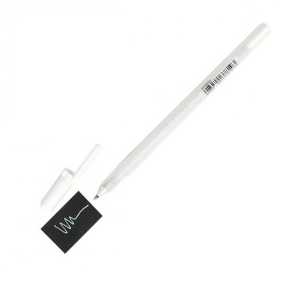 Sakura Basic Gel Roll Pens White Bejaz Jel Kalem BXPGB-50