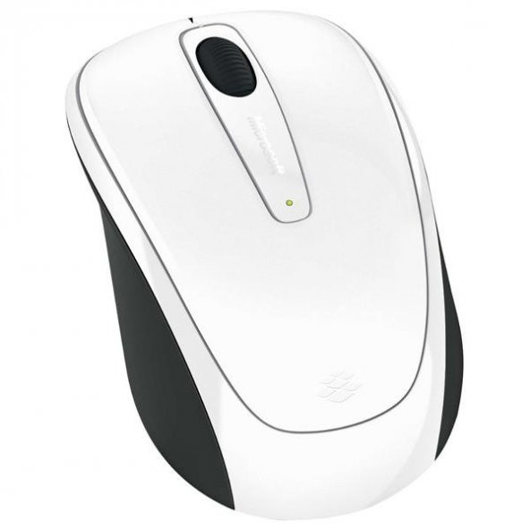 Microsoft 3500 Kablosuz Mouse BeyazGMF-00196 bluetrack technology