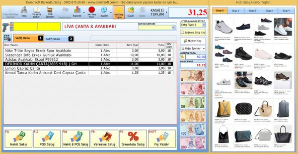 Market Mağaza Barkodlu Satış Sistemi 4 - 6