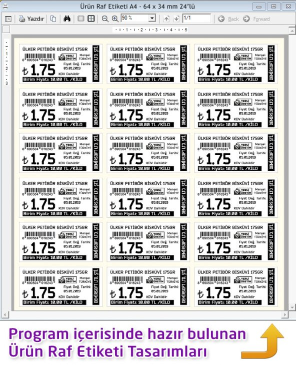 Market Mağaza Barkodlu Satış Sistemi 4 - 10