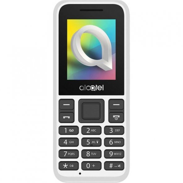 Alcatel 1066D Beyaz Cep Telefonu (Alcatel Türkiye Garantili)