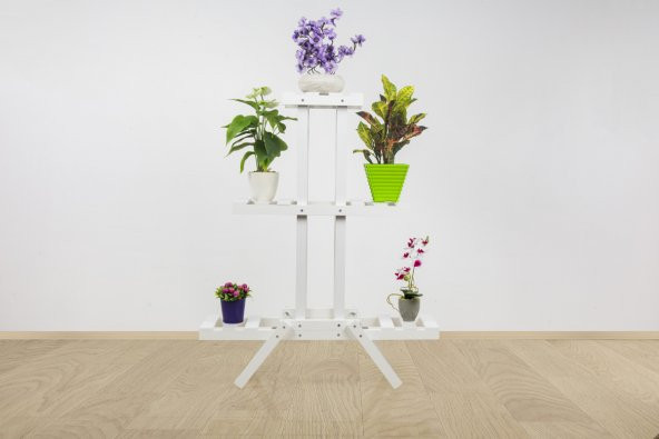 SAKSI STANDI DEKORATİF ÇİÇEKLİK - 4