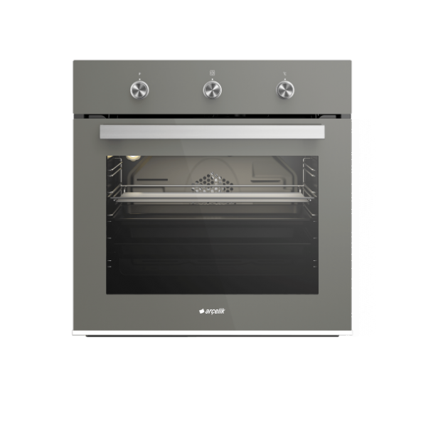 Arçelik 9629 CMG Gri Ankastre Fırın - 1