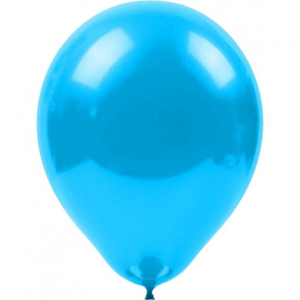 Balon Baskısız Metalik 10 Adet