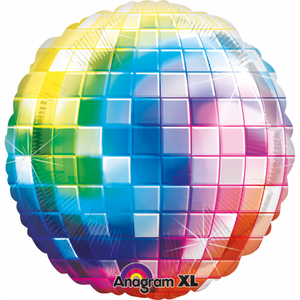 1 adet Kikajoy Disco Topu Folyo Balon 81 cm