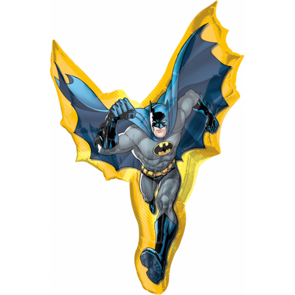 1 adet Kikajoy Koşan Batman Folyo Balon 69 cm x 99 cm