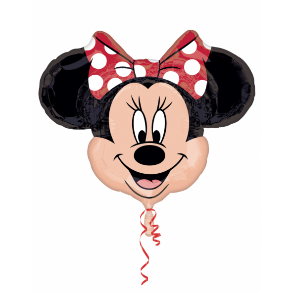 1 adet Kikajoy Minnie Mouse Folyo Balon 55 cm