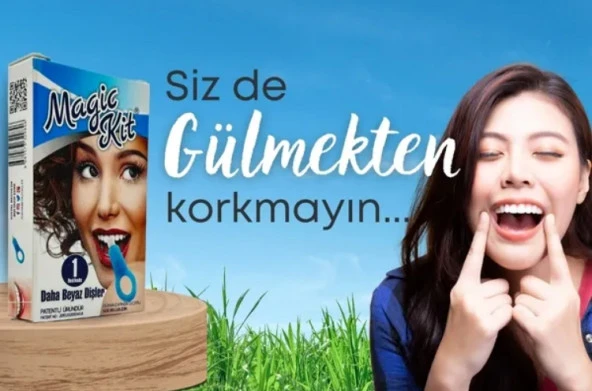 Magic Kit Diş Leke Silgisi 1 Aparatlı + 5 Yedek Süngerli Set 1 Paket - 7