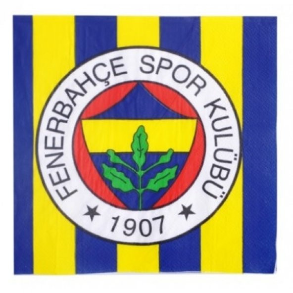 16 adet Lisanslı Fenerbahçe Kağıt Peçete