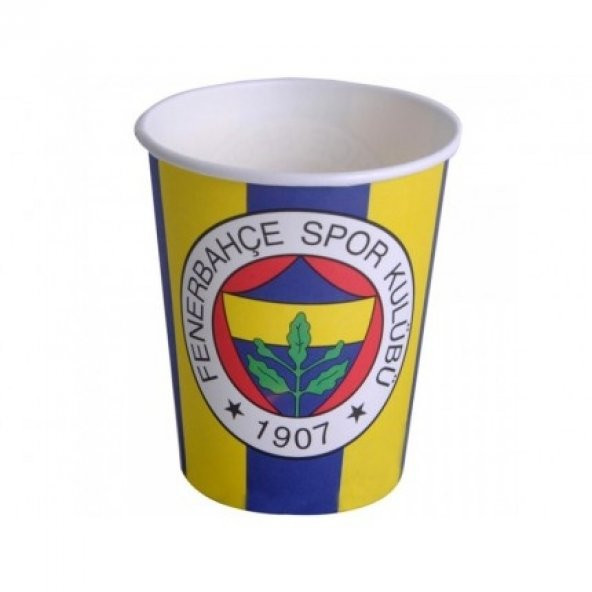 8 adet Lisanslı Fenerbahçe Karton Bardak