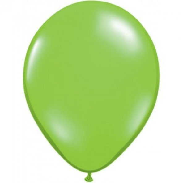 100 adet Baskısız Pastel Balon Açık Yeşil + Balon Pompası