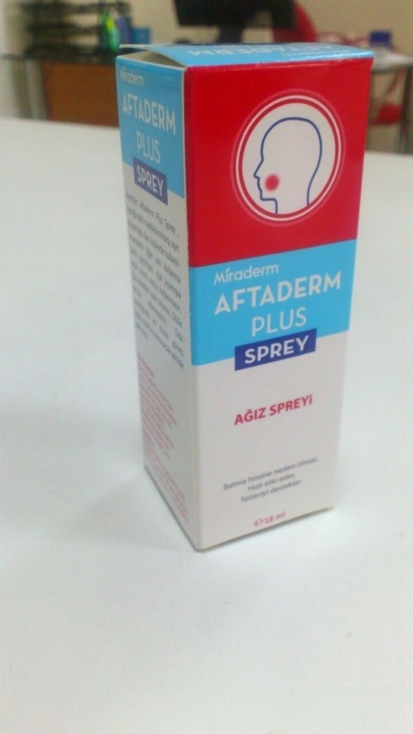 Miraderm Aftaderm Plus Sprey 18 ml