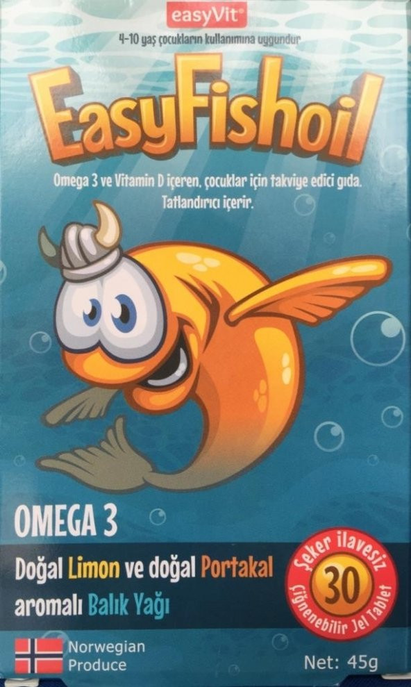 Easy Fish Oil Omega3 30 Tablet