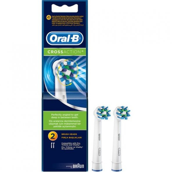 Oral-B Cross Action Diş Fırçası Başlığı (Yedek)