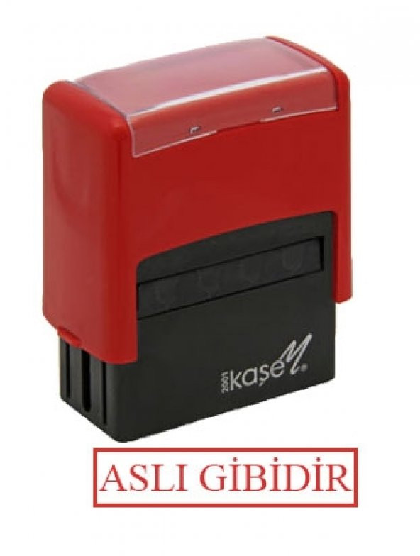 ASLI GİBİDİR Otomatik Mühür Kaşe Yapımı İmalatı Üretim