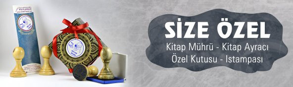 Kitap Kaşesi Kitap Damgası Kitap Mührü Mühür Kişiye Özel