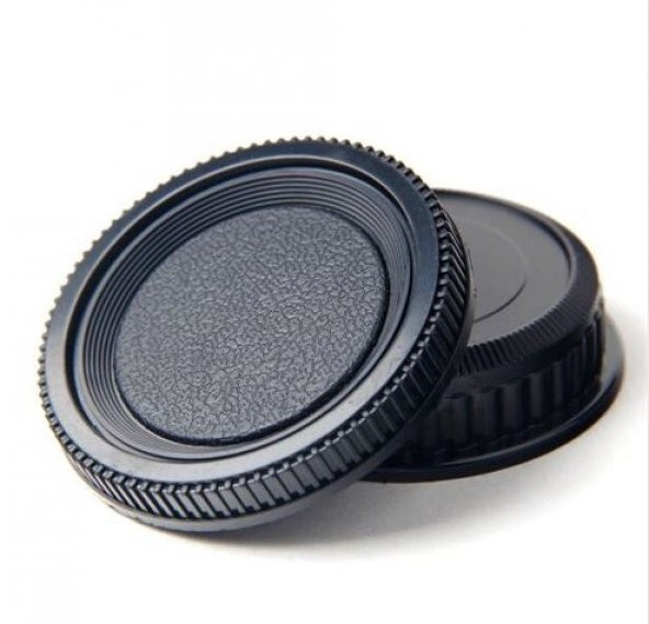 Pentax Makine Body Kapağı Ve Lens Arka Kapağı - Resim 2