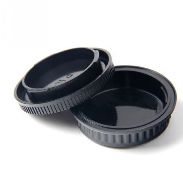 Pentax Makine Body Kapağı Ve Lens Arka Kapağı - Resim 4