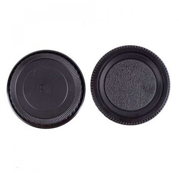 Pentax Makine Body Kapağı Ve Lens Arka Kapağı - Resim 5