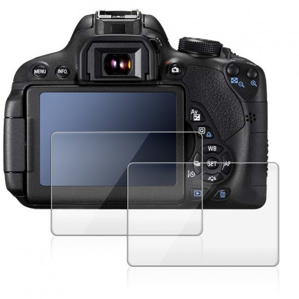 Nikon D3200, D3300 İçin 2 Ad. LCD Ekran Koruyucu